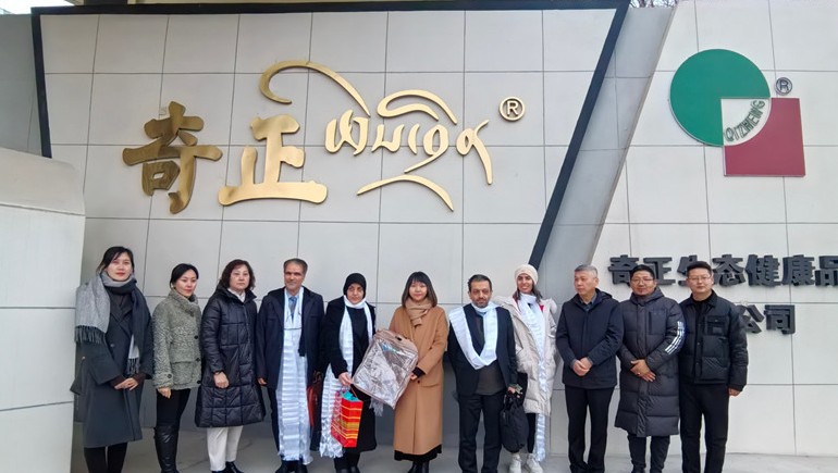 深掘藏醫(yī)瑰寶，共繪健康新篇——伊朗代表團蒞臨奇正集團參訪交流